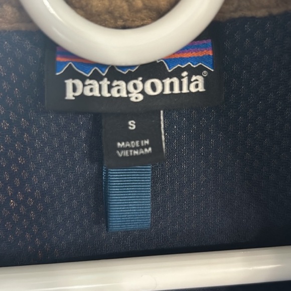 Patagonia Classic Retro-X Jacket Size Small in Nest Brown & Borealis Green - Picture 5 of 5